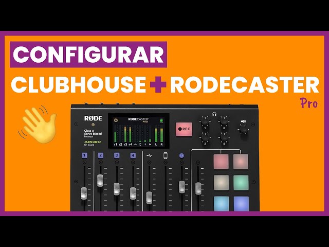 Cómo conectar #Clubhouse a tu #RODECaster PRO [TUTORIAL SIMPLE]