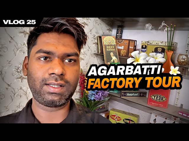 Agarbatti Factory Tour | Bangalore Vlog