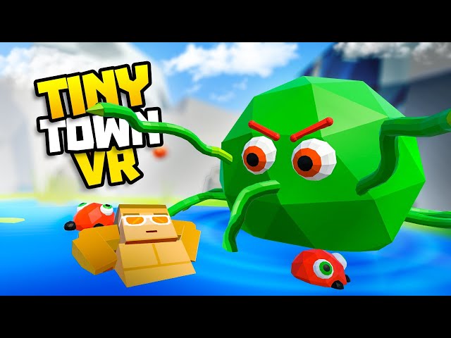 Building the LEGENDARY MELON BUG SNACK MONSTER - Tiny Town VR