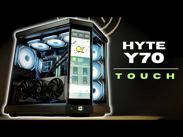 Touch, Feel, Peel the HYTE Y70 Touch 4K display [RTX 4090 | Ryzen 9 7950X3D]