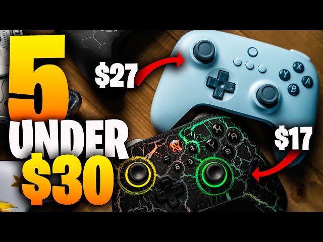Top 5 Nintendo Switch Controllers Under $30: Which One is Worth Your Money?