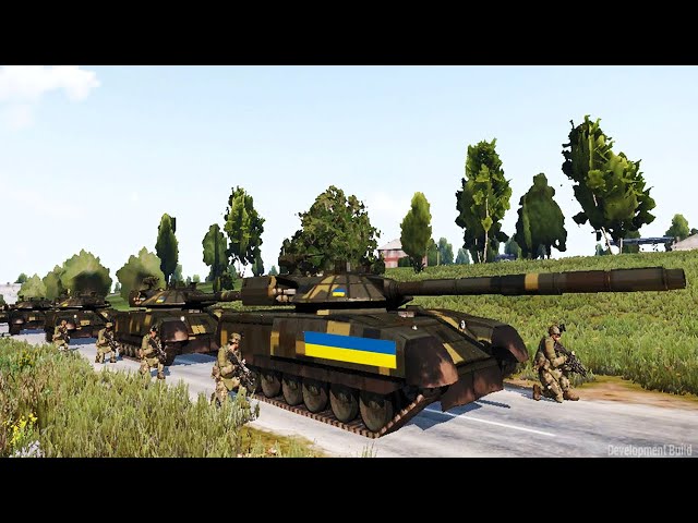 Great Victory of Ukrainian Troops Today Successfully Destroys Invaders and Combat Equipment - Arma 3