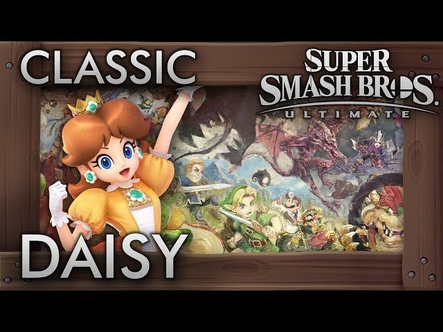 Super Smash Bros. Ultimate: Classic Mode - DAISY - 9.9 Intensity No Continues
