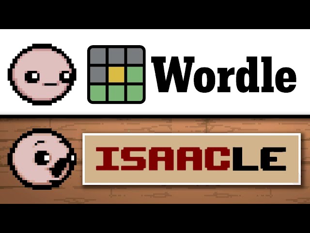 They Made a Wordle For The Binding Of Isaac!!! - Isaacle