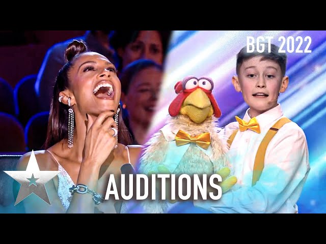 Jamie Leahey: Ventriloquist Makes Alesha Burst Into Laughter! | Britain's Got Talent 2022