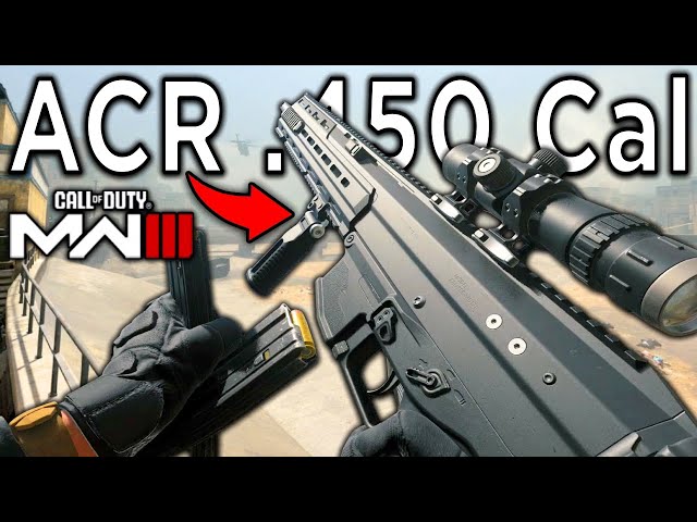 Hard Hitting ACR .450 Bushmaster (Sidewinder) - Modern Warfare 3 Multiplayer Gameplay