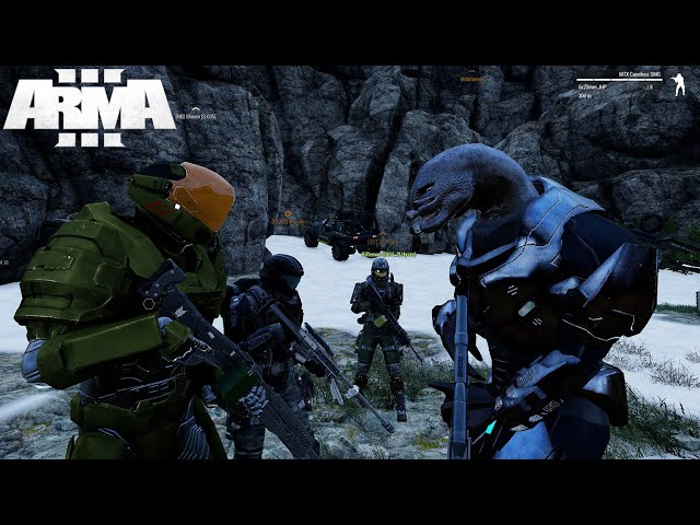 Assault on the Control Room But EVEN BETTER! - Halo Arma 3