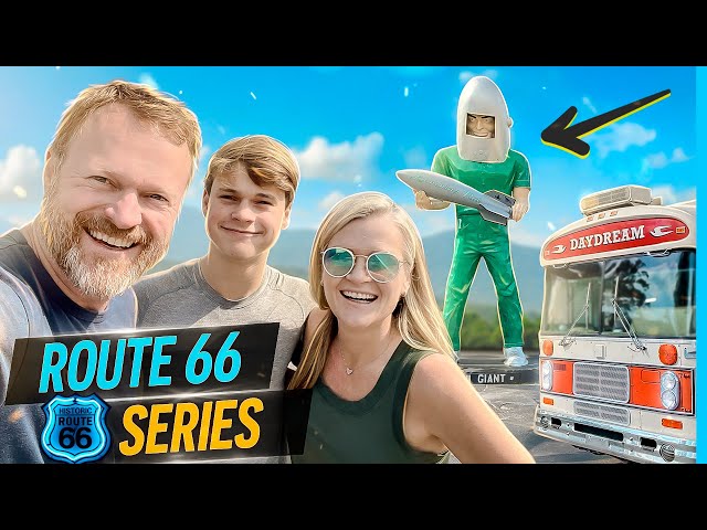 Route 66 Road Trip Starts Now! (KYD Premiere)