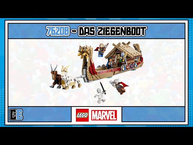 REVIEW - LEGO 76208 Das Ziegenboot