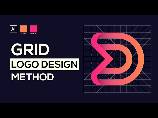 Grid Logo Design Process Form Start To Finish