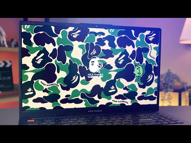 ASUS VivoBook S15 OLED BAPE Edition laptop 😎🙈