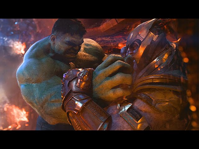 타노스 vs 헐크 싸움 장면 | 어벤져스: 인피니티 워 (Avengers: Infinity War, 2018) [4K]