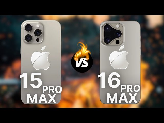 iPhone 16 Pro Max Vs iPhone 15 Pro Max - Comparison!