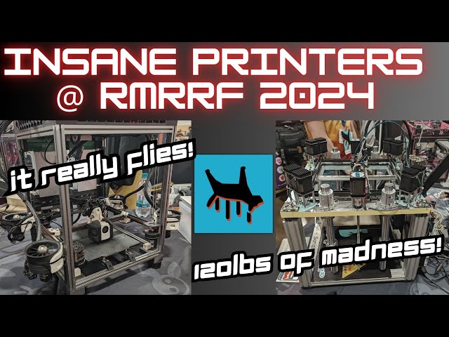 A Printer That FLIES? What is Armchair Heavy Industries thinking?? #3dprinting #rmrrf