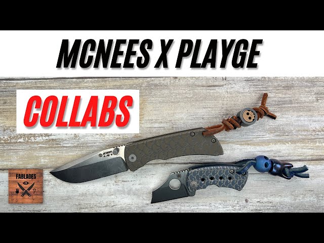 McNees x Playge Collabs Pocketknife. Fablades Full Review