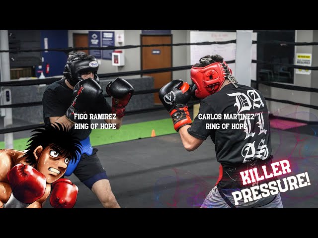 NEW CHALLENGE! Pressure Boxer Spars With TOUGHEST Opponent Yet!