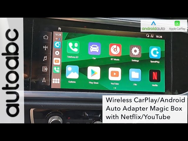 AutoABC Wireless Apple CarPlay / Android Auto Magic Box con Netflix YouTube ( Recensione )