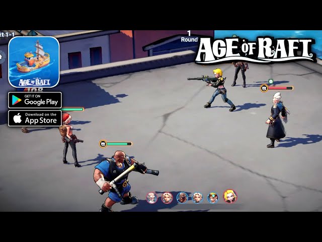 Age of Raft Gameplay (Android,IOS)