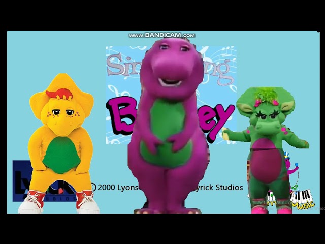 Sing Along With Barney LIVE! (2000, CD) (Part 4)