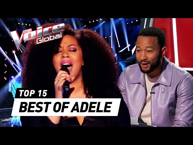 Unbelievable ADELE covers on The Voice