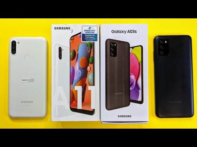 Samsung Galaxy A03s vs Samsung Galaxy A11