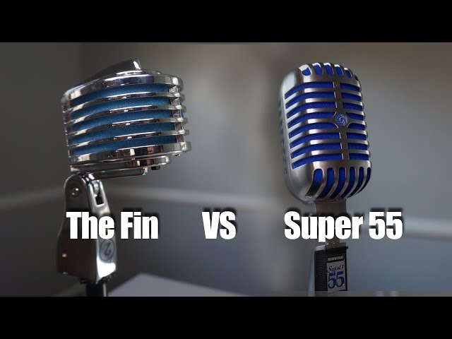 Retro Cool Mics: Heil "The Fin" and the Shure Super 55