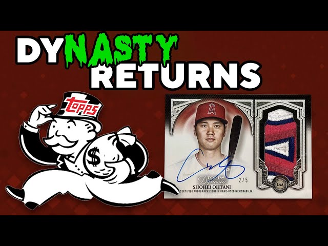 How Much You'll Lose Opening Topps DYNASTY—100 Box Rip Test