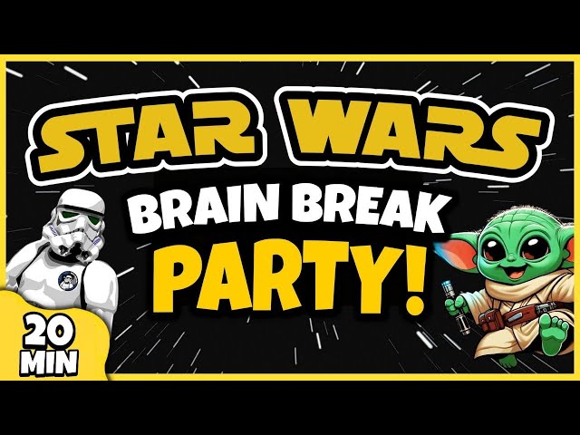 Star Wars Brain Break Party | Brain Breaks for Kids | Freeze Dance | Just Dance | Danny Go Noodle