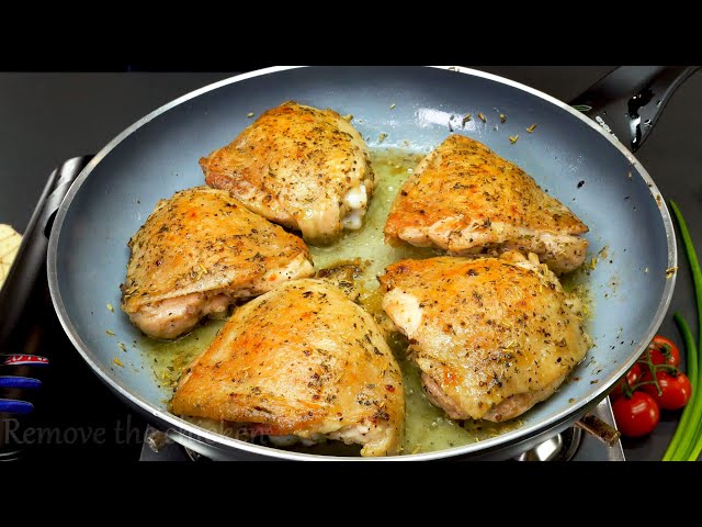 Restaurant recipe. Chicken thighs. I do every week