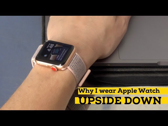 Why I wear the Apple Watch upside down — and love it [iMore]