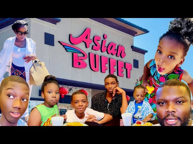 EATING OUT WITH OUR 6 KIDS AFTER CHURCH, WHO ATE THE MOST? - THE OPMs