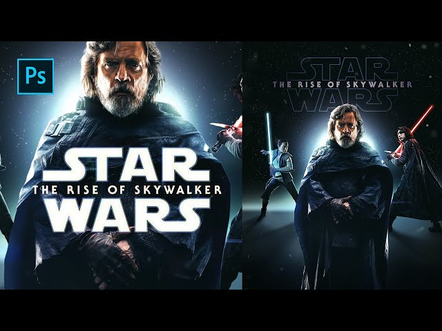 Star Wars: The Rise of Skywalker Poster in Photoshop!