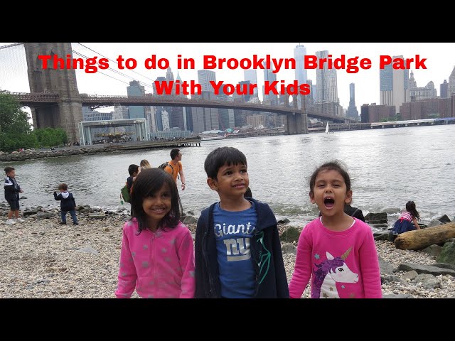 FUN And PLAY at Brooklyn bridge park Playground NY