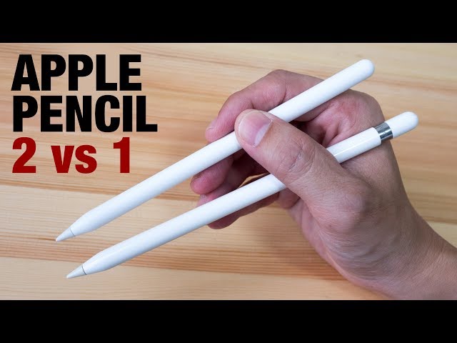 Apple Pencil 2 vs Apple Pencil 1 (pressure sensitivity changes?)