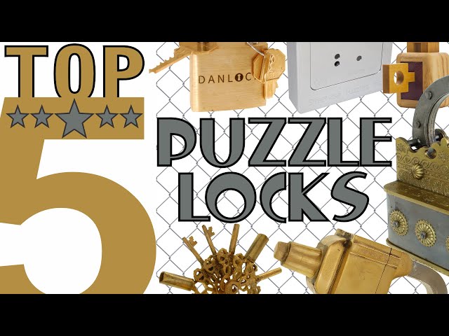 Top 5 Puzzle Locks from Puzzle Master