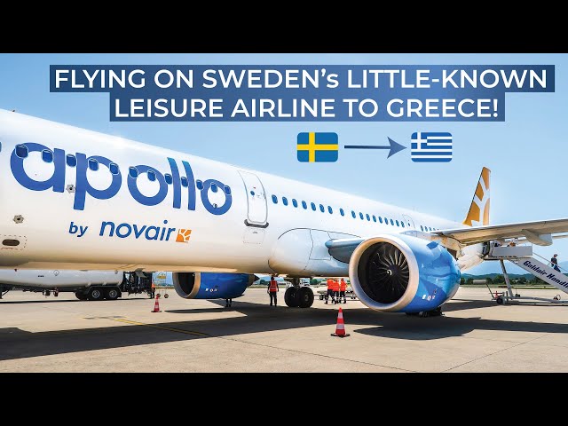 TRIPREPORT | Novair (ECONOMY) | Airbus A321neo | Stockholm Arlanda - Preveza