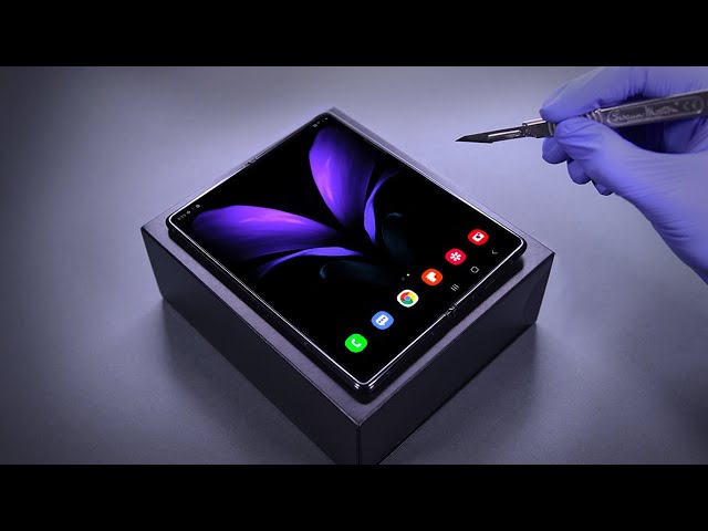 Samsung Galaxy Z Fold 2 Unboxing - ASMR