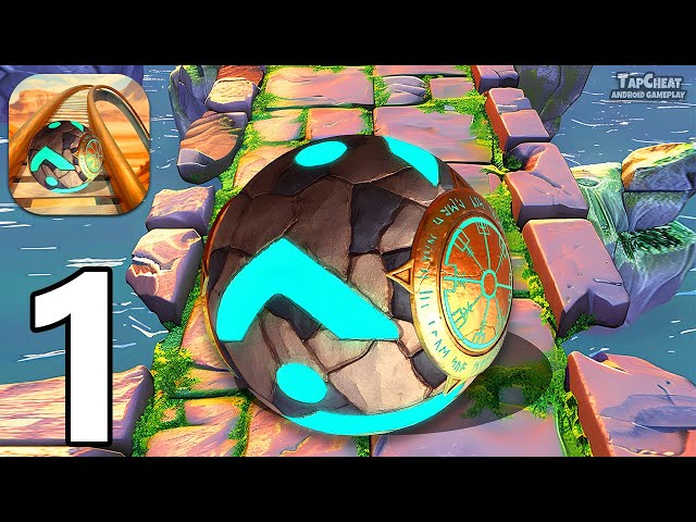 Temple Rolling Balls - Gameplay Walkthrough Part 1 Levels 1-20 Going Balls 3D (iOS, Android Gameplay