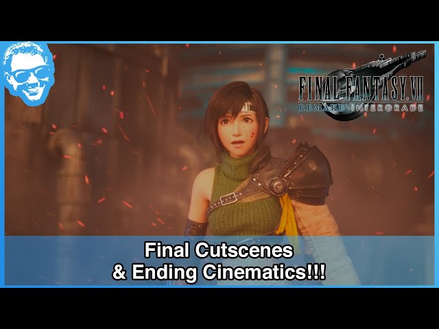 Final Fantasy VII REMAKE INTERgrade - Yuffie DLC (Episode INTERmission) - ENDING CINEMATICS [4k HDR]