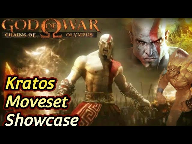 God of War Chains of Olympus: Moveset Showcase