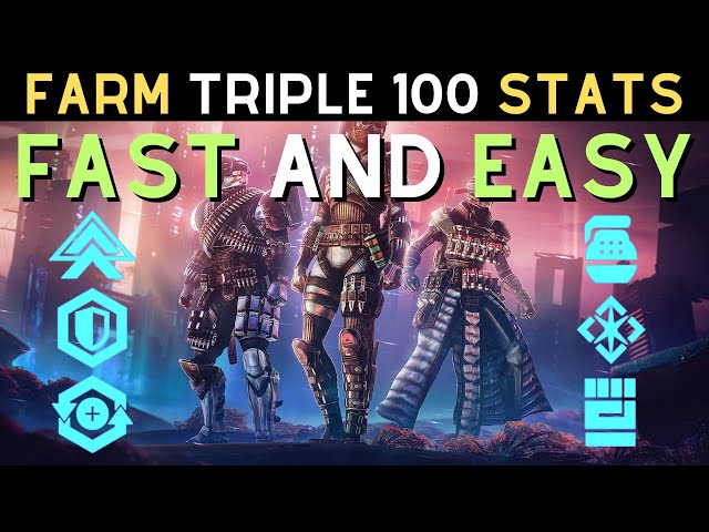 EVERY Way to Farm High Stat Armor in Destiny 2 | Get Triple 100 Stat Builds EASY