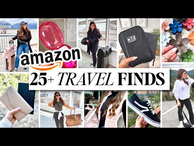 AMAZON TRAVEL FAVORITES 2022 ✈️ 25+ Amazon Travel Finds! ✨ (with links) #amazonfavorites