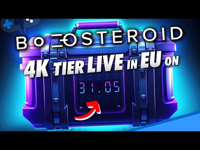 SET the DATE for BOOSTEROID 4K Servers in Europe!