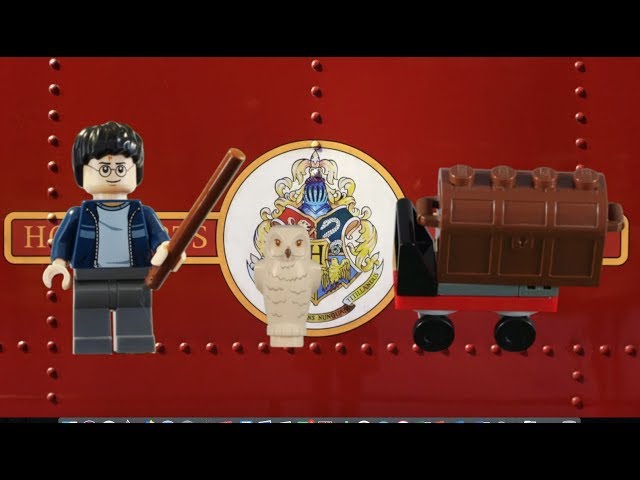 Stop Motion Build LEGO Harry Potter Trolley Polybag 30110 Promotional Set