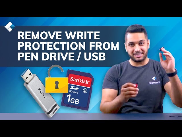 4 Ways Remove Write Protection From USB Pendrive | "The disk is write protected" [Fix]?