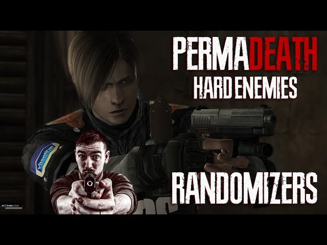 RE4 OG Randomizers PERMADEATH DAY 17 - I love to Suffer you know it - Plus Harder Enemies