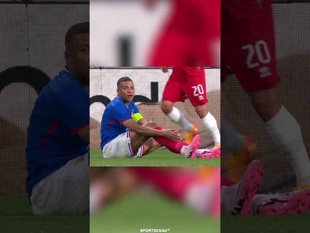 😂 Kylian Mbappé genatzt von der Werbung | Sportschau Fußball #shorts