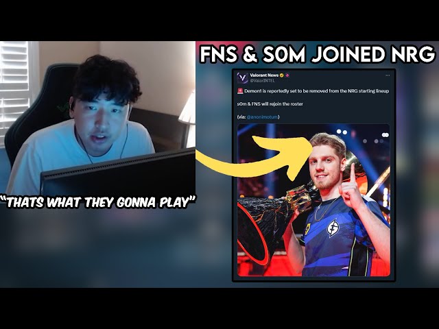 Marved On What Roles FNS & s0m Might Play after Joining NRG (Confirmed)