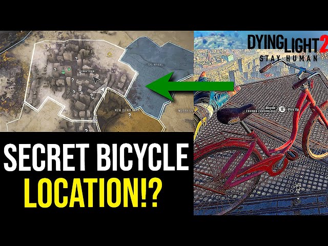 Dying Light 2 HOW TO GET SECRET BICYCLE - How To Find Secret Bicycle In Dying Light 2