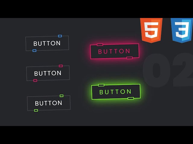 How to Make a Button With Awesome Hover Effects 02 | HTML & CSS